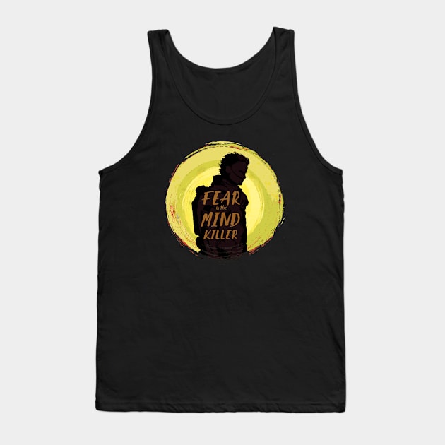 Fear is the Mind-Killer - Dune Tank Top by chrisayerscreative